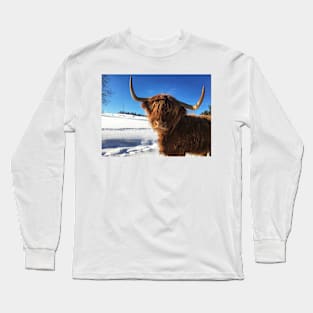 Scottish Highland Cattle Cow 1926 Long Sleeve T-Shirt